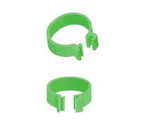 16mm Poultry Leg Rings without Lettering, Colorful Chicken Clips and Animal Identification tools for Farms