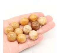 16mm Round Ball Beads Natural Stone Quartz Sphere Amethyst Obsidian Mineral Specimen Globe Home Decor 5pcs