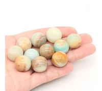 16mm Round Ball Beads Natural Stone Quartz Sphere Amethyst Obsidian Mineral Specimen Globe Home Decor 5pcs