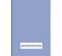 16mm Ruled Exercise Book: 16mm Lined Exercise Book A4 for Children | Back to School Notebooks A4 with Wide Lines for KS1 Class Records & Lesson - BLUE COVER
