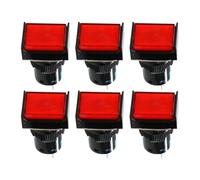 16mm Self Reset Push Button Switch with LED (20pcs)