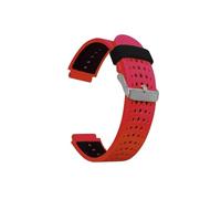 16mm Silicone Watch Band Strap Fit For Casio G Shock AW-590 591 AWG-M100A M100B AWG-M100 G-7700 AWG-100 AWG-101 (Color : Red black)