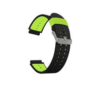 16mm Silicone Watch Band Strap Fit For Casio G Shock AW-590 591 AWG-M100A M100B AWG-M100 G-7700 AWG-100 AWG-101(Black green)