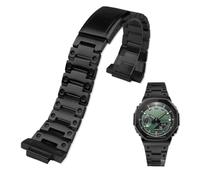 16mm Stainless Steel Metal Watch Band Fit for Casio G-SHOCK GM2100/GA2100(Black-strap,For GM2100)