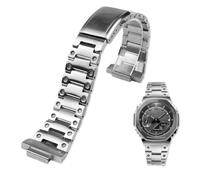 16mm Stainless Steel Metal Watch Band Fit for Casio G-SHOCK GM2100/GA2100(Silver-strap,For GA2100)