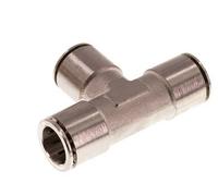 16mm Tee Push-in Fitting Brass FKM