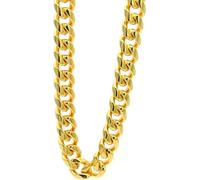 16mm Thick Chunky Gold Cuban Chain 18K Gold Plated Heavy Big Cuban Link Chains 30 inches Long Hip Hop Necklace Jewlery Rapper Gold Chain So Gangsta Waterproof and Tarnish-resistant Classic 80s 90s 00s