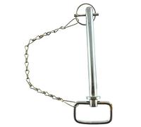 16mm x 165mm DROP HANDLE TOW HITCH PIN WITH LINCH PIN & CHAIN MP44341B MAYPOLE