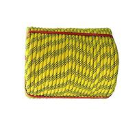 16mm Yellow Wear-Resistant Aerial Work Rope 1100KG Pulling Force Multifunctional Wall Cleaning & Binding Rope Durable 100M Length for Outdoor Use