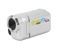 16MP 1080P 2-Color TFT Portable Kids Video Camera Self-timer Vlogging Video Camera for Outdoor Activities Recording (Silver)