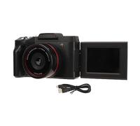 16MP 1080P Digital Camera for Kids, Compact Flip Screen, 16X Zoom, Portable 2.4 Inch Display - Versatile Video Recording, Tripod Compatible, Easy Selfies