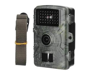 16MP 1080P Portable Day Night Photo Video Taking Trail Camera Multi Function Outdoor Hunting Animal Observation House Monitoring(Without memory card)
