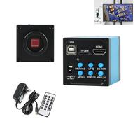 16MP 1080P USB Digital Microscope Camera - 60FPS Real-Time Live Video, 5x Zoom, Includes USB & HDMI Cable for Enhanced Viewing & Easy Connectivity