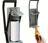 16Oz 500Ml Large Tin Can Crusher Wall Mounted Recycling Tool Bottle Opener