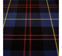 16oz Fabric Material Gordon Blue Modern Tartan Heavy Weight 1 Metre