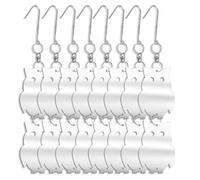 16Pc Bird Repellent Reflective Owl - Made From Durable Non-Tarnishing Stainless Steel - Uses Reflected Light To Repell Birds
