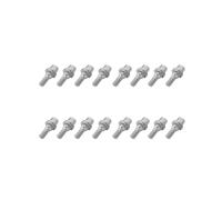 16Pcs 17mm Car Wheel Nuts Bolts Flat for 206 308 3008 207 CC SW 508 C5 C4L 540567