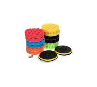 16pcs 6 Inch Polishing Buffing Pads Set Sponge Foam Waxing Pad Set