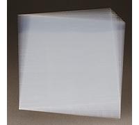 16PCS 6 Mil Blank Mylar Stencil Sheets,12 X 12 Inch Clear Plastic Sheets, Clear Acetate Sheets for Cricut Crafts, Clear Plastic Sheets for Crafts and Cutting Machine (6 Mil)