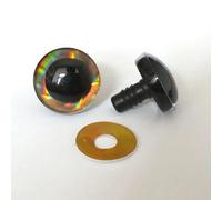 16pcs 9-25mm 3D Laser Eyes Amigurumi/Glitter Eyes Safety Puppet Plush Color Doll Eyes