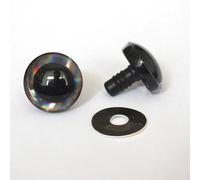 16pcs 9-25mm 3D Laser Eyes Amigurumi/Glitter Eyes Safety Puppet Plush Color Doll Eyes