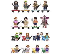 (16pcs-A) 16PCS Stranger Things Minifigures Toys Fits Lego