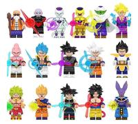 (16PCS Anime Dragon Ball - A) 34PCS Anime Dragon Ball Collect Children's Toys MiniFigures Fit Lego