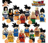 (16PCS Anime Dragon Ball - C) 34PCS Anime Dragon Ball Collect Children's Toys MiniFigures Fit Lego