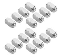 16pcs Atv Wheel Lug Nuts M10x1.25 for 10 12 14 Inch Wheels | Stainless Steel, Bulge Acorn Shape, Rust Resistant Finish, Easy Fitment for Quad Bike and Trailer Use