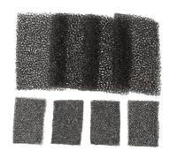 16pcs Black Pu Makeup Stipple Sponge for Halloween Party Cosplay