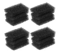 16pcs Black Stipple Sponge for Makeup Pu Halloween Face and Body