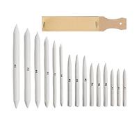 16Pcs Blending Stumps tortillons Art Blenders Set Pastel for Student with Sharpening Tool for Student