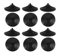 16pcs Boxing Punching Bag Floor Anchor Replacement Heavy Duty Rubber | Home and Gym Use, Black Finish, Portable Design, Easy to Store and Carry, Versatile Support