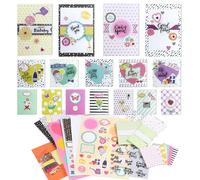 16pcs Card Making Kits for Children Card Making，Birthday Cards, Gratitude Cards, Suitable for Various scenarios，Card Making Kits for Adults