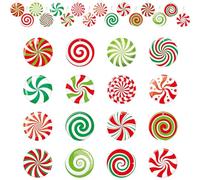 16Pcs Christmas Decorations for Tree,Christmas Sugar Ornament Presents,Xmas Hanging Pendants Tree Decorations,Funny Mini Christmas Ornament Paper Cards for Christmas Tree Home Couryard Decorations