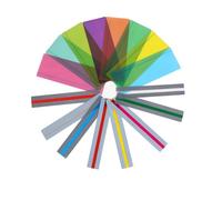16PCS Coloured Overlays for Dyslexia, Dyslexia Overlays, Reading Tracking Rulers, Dyslexia Aids for Reading Beginner Dyslexia ADHD, Irlens Syndrome, Reduce Visual Stress
