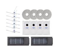16PCS Compatible For Ecovacs Deebot X2 / X2 Pro / DEX86 Robot Vacuum Cleaner Parts Accessories Side Brush Filter Dust Bag Mop Cloth