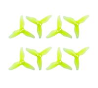 16pcs Compatible For GEMFAN 2023 2x2.3x3 2 Inch 3-Blade Propeller 3 Holes 1.5mm Center Hole Diameter For RC FPV Racing(8Pcs 2023 Green1.5mm)