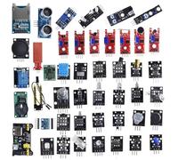 16pcs Complete Sensoring Set For Temperature Light Detection And Educational Experiments Robotics Development Board Accessories