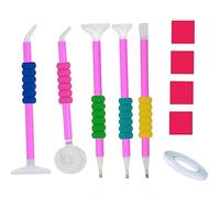 16Pcs Diamond Painting Tools Set - 5D Art Stitch Pen Kit With Point Drill for Crafts DIY Accessories