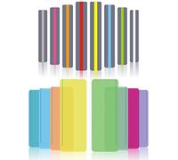 16Pcs Dyslexia Overlays Professional A4 Coloured Overlays Reading Ruler Guided Reading Highlight Strips for Children Reading Aids for Visual Stress,Children Dyslexia