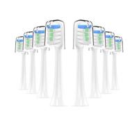 16pcs Electric Toothbrush ，Compatible for Soocas X3Pro / X3U X5 V1 V2 X1 Brush Whitening Teeth(WhiteA)