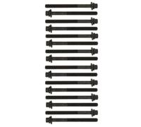16pcs Engine Cylinder Head Bolts Set Compatible With 3.3L 3.5L 3.8L | Fits 2006-2012 Azera Entourage Genesis; V6 Gas DOHC