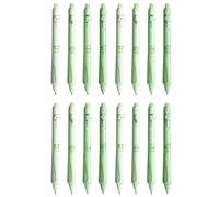 16PCS Erasable Ballpoint Pens, Black Color, Cute Rollerball Retractable Pen for Drawing Writing Planner Journaling Crossword Puzzles Office Supplies (GN)