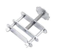 16PCS Flow Control Tubing Clamps, Adjustable Rotary Screw Compressor Hose Clamp, Flow Control Tubing Clamps, Iron-Plated Water-Stop Clamp, Hose Fixing Clip Swivel Screw Compressor