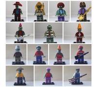 (16PCS Fortnite Games - B) 16PCS Fortnite Games Weapons MiniFigures Children's Blocks Set