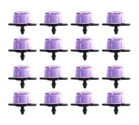 16pcs Garden Irrigation Dripper Set with Adjustable Flow for Effective Watering and Enhanced Plant Health