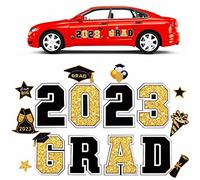 16PCS Graduation Car Magnets, Graduation Car Stickers Graduation Car Decorations Set 2023 for Graduation Party Graduation Parade Car Decorations