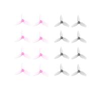 16pcs HQProp Higher Throttle More Thrust Lighter DT76MMX3 V2 FPV Props 3 inch Cinewhoop Propellers Poly Carbonate for GEPRC Cinebot30 Cinematic Drones