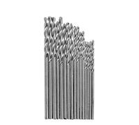16Pcs HSS White Steel Twist Drill Bit Set 0.8-1.5mm for Electric Grinding Drills